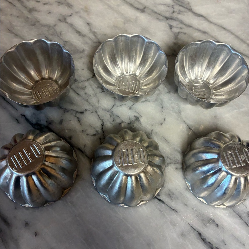 Vintage Jello Mini Mold Set (6)